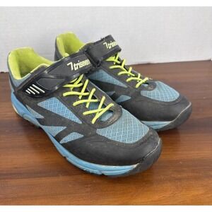 Triseven Biking Sport Cycling Shoes Size 8.5 Self Lock